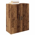 vidaXL Armoire Murale 2 Pièces Bois ancien 69 5 x 34 x 90 cm