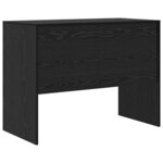vidaXL Bureau Chêne noir 100 x 50 x 76 cm