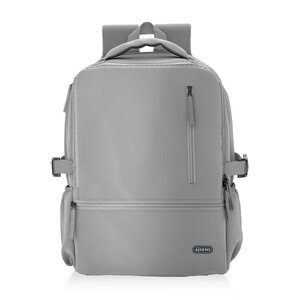 Sac à dos de sport imperméable Aisens pour ordinateur portable 15 6" - Gris