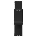 vidaXL Étagère murale noir 104 5x10x43 cm bois d'ingénierie