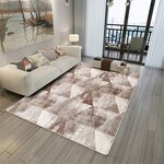 Tapis de salon bambou 120 x 180 cm - Beige