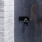 Master lock cadenas à combinaison excell zinc 57 mm noir m178eurd