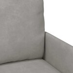 vidaXL Canapés avec coussin 55cm Gris clair Contreplaqué
