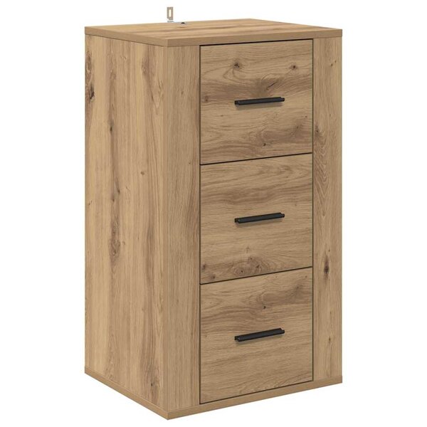 vidaXL Buffet Chêne artisanal 40 x 33 x 70 cm Bois d'ingénierie