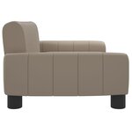vidaXL Canapé pour enfants cappuccino 70x45x30 cm similicuir