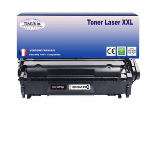 T3AZUR - Toner compatible avec Canon FX10 / FX9 / 703 pour Canon LBP-2900  LBP-2900B  LBP-3000 Noir - 2 000p