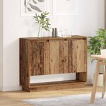 vidaXL Buffet Bois ancien 97 x 29 x 75 cm Bois d'ingénierie