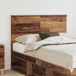 vidaXL Tête de lit Bois Ancien 120 cm Bois d'ingénierie