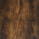 vidaXL Armoire de classement chêne fumé bois d'ingénierie