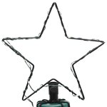 vidaXL Arbre de Noël cône 310 LED Colorées 100x300 cm