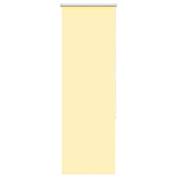 vidaXL Store enrouleur occultant jaune largeur du tissu 35 7 cm