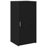 vidaXL Armoire de rangement Noir 50x45x103 5 cm Bois d'ingénierie