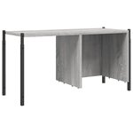 vidaXL Bibliothèque sonoma gris 72x28x172 cm bois d'ingénierie