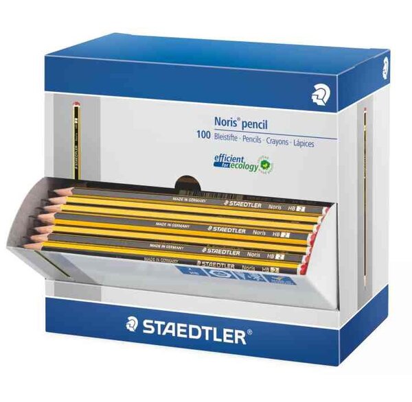 présentoir de 100 Crayon  hexagonal STAEDTLER