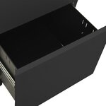 vidaXL Classeur mobile Anthracite 39x45x67 cm Acier