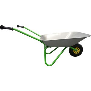 Rolly Toys 271955 - Brouette en métal  argent et vert