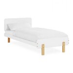 Lit junior 90x200 blanc Sommier