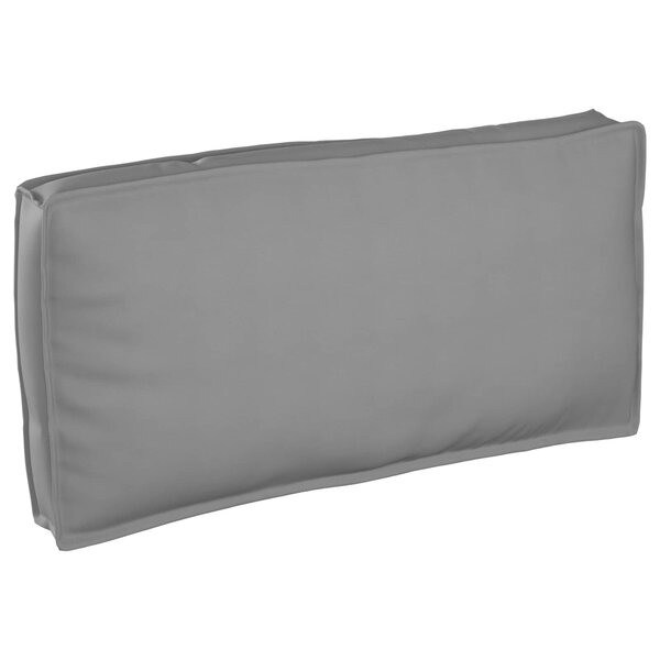 vidaXL Coussin pour assise / dossier de palette Gris 120 x 60 x 12 cm