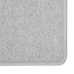 vidaXL Tapis de couloir Gris clair 80x250 cm