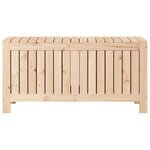 vidaXL Boîte de rangement de jardin 108x42 5x54 cm Bois massif de pin
