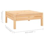 Salon de jardin meuble d'extérieur ensemble de mobilier 8 pièces bois de pin massif 02_0017823