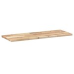 vidaXL Étagères flottantes 2 Pièces 100x30x2 cm acacia massif non traité