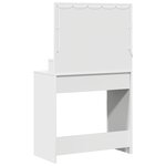 vidaXL Coiffeuse avec tiroir Blanc 79 x 41 x 135 cm Bois d'ingénierie