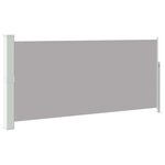 vidaXL Auvent latéral rétractable 140 x 300 cm Gris
