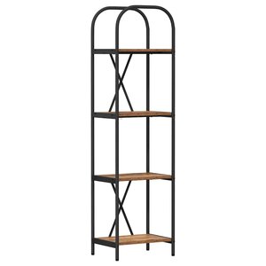 vidaXL Étagère Bois ancien 40 x 30 x 146 cm Bois d'ingénierie