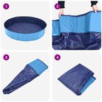 vidaXL Piscine pour enfants Bleu Ø 80 x 20 cm