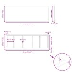 vidaXL Dessus de bureau marron clair bois chêne massif rectangulaire