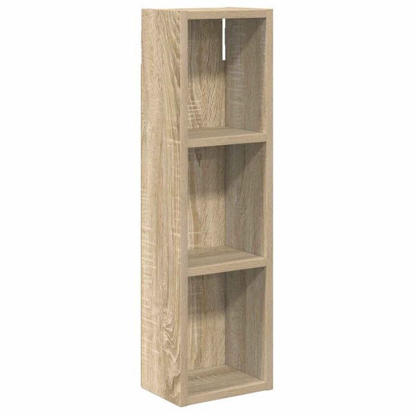 vidaXL Armoire murale de salle de bain Chêne Sonoma 20 x 14 x 70 cm