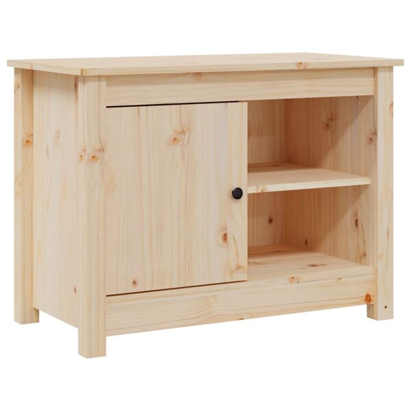 vidaXL Meuble TV 70x36 5x52 cm Bois de pin massif