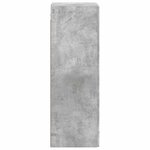 vidaXL Cabinet de Salle de Bain Mural Gris béton 33 x 34 5 x 100 cm