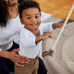 Hudora 72202 - Balançoire nid Lounge 90 cm sable