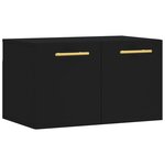 vidaXL Armoire murale Noir 60x36 5x35 cm Bois d'ingénierie