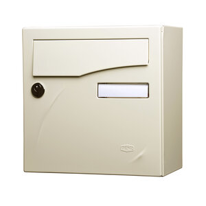 Boîte aux lettres  Préface compact Ivoire brillant RAL 1015B