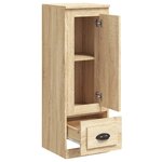 vidaXL Buffet haut chêne sonoma 36x35 5x103 5 cm bois d'ingénierie