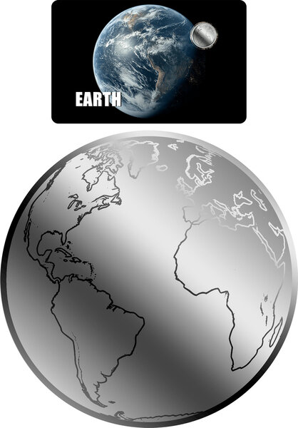 Monnaie EARTH Planet 1/1000 Oz Platine 12$ Liberia 2026 (PRÉCOMMANDE)