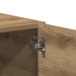 vidaXL Armoire murale chêne artisanal 80x39x40 cm bois d'ingénierie