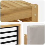vidaXL Ensemble de canapés d'extérieur 5 pc
