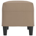 vidaXL Banc Cappuccino 70x35x41 cm Similicuir