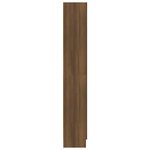 vidaXL Armoire à livres Chêne marron 82 5x30 5x185 5cm Bois ingénierie