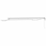 vidaXL Cadre de auvent Blanc 4 x 2 m