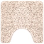 Tapis de bain U-Shaped Crème 50x50 cm Polypropylène Antidérapant