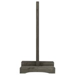 vidaXL Clôture en treillis de jardin Gris 120x60 cm Bois de sapin