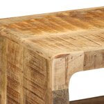vidaXL Meuble TV 60x30x25 cm en bois de manguier massif