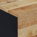 vidaXL Tables de chevet 2 Pièces 40x33x46 cm Bois de manguier solide