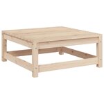 vidaXL Salon de jardin 7 Pièces avec coussins bois de pin massif