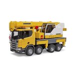 Bruder 03571 - Scania Super 560R Liebherr camion-grue avec module son et lumière